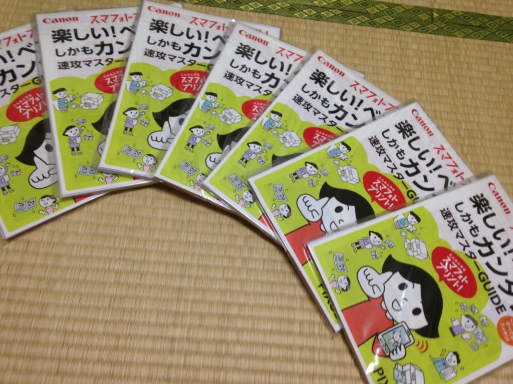 A4用紙付きの宣伝用冊子