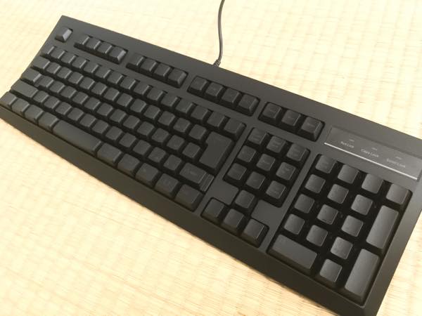 塗って組み直したキーボード